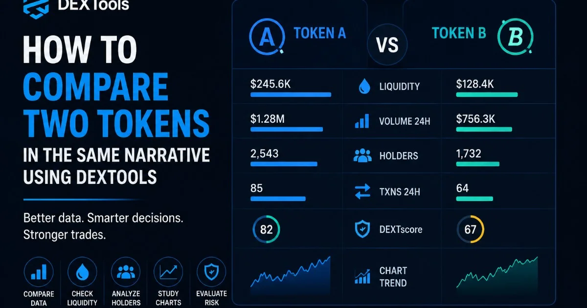 DEXTools trading process infographic summary
