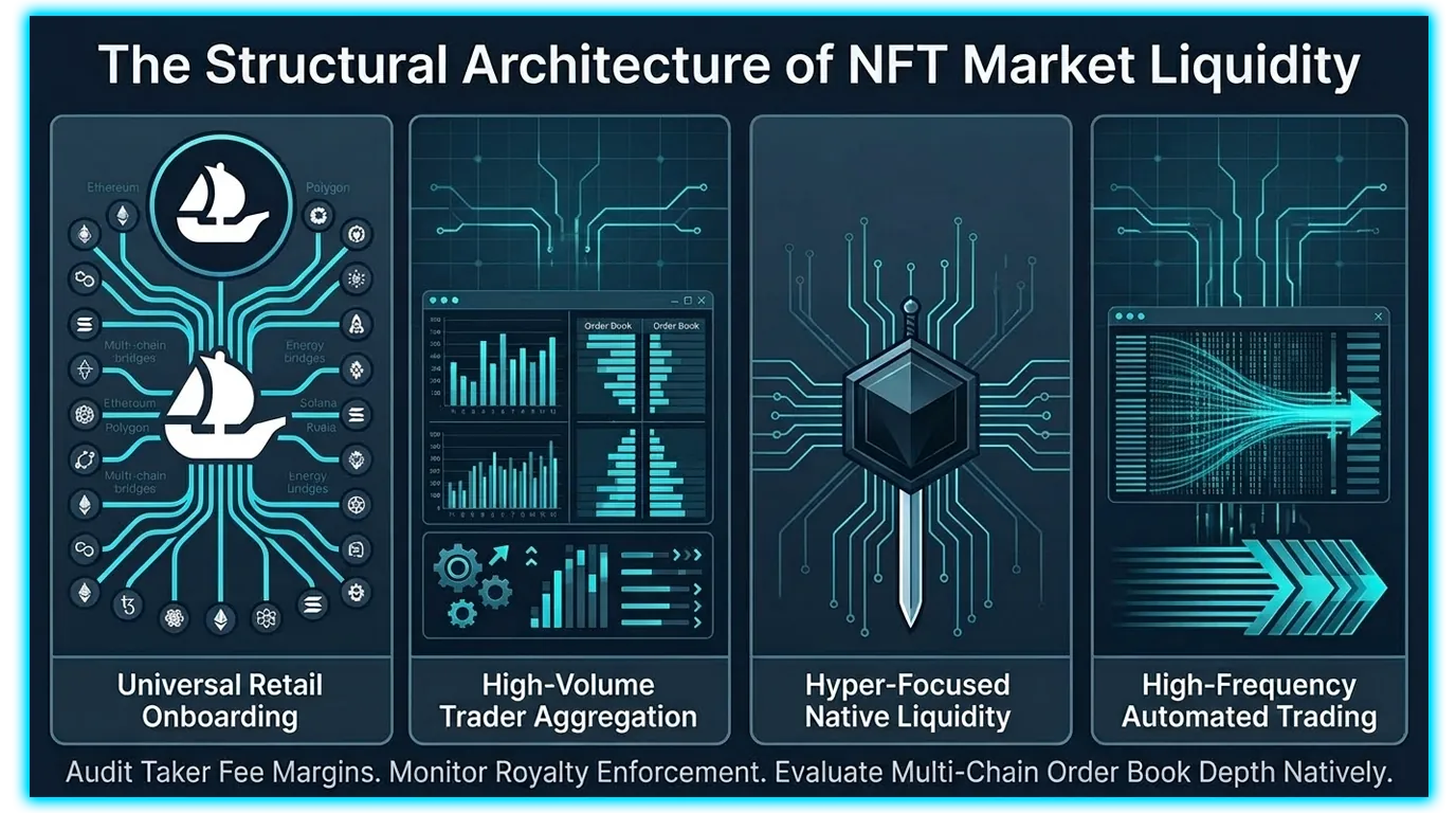Top NFT Marketplaces Compared: OpenSea and others. 