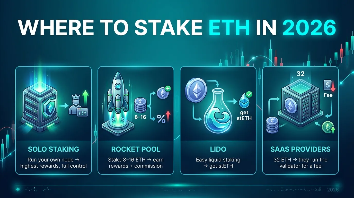 Ethereum validator requirements for staking in 2026, showcasing the growth and stability of the Ethereum ecosystem.