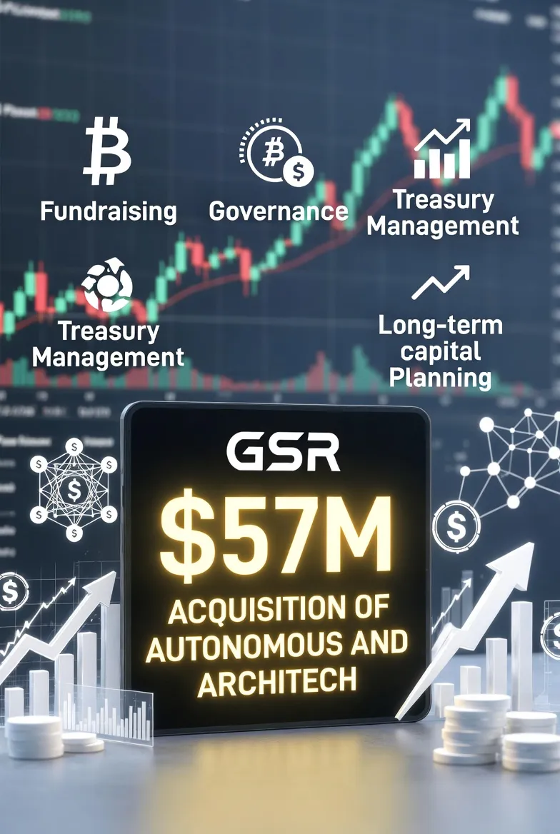 GSR's $57M acquisition of Autonomous and Architech signals a shift in crypto investment banking and capital markets.