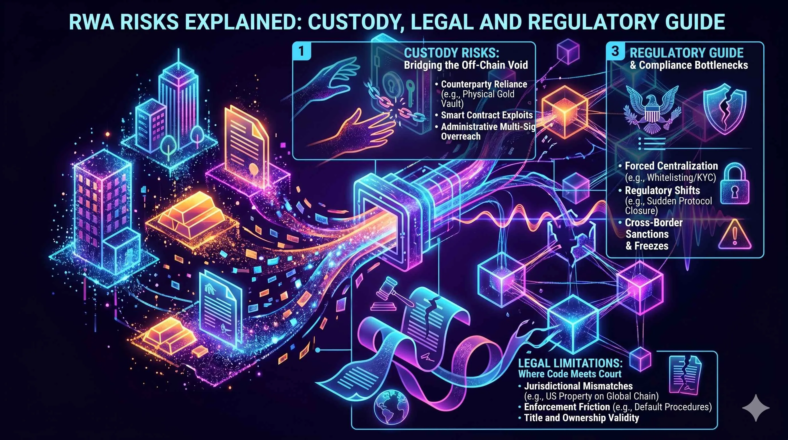 RWA Risks Explained: Custody, Legal and Regulatory Guide
