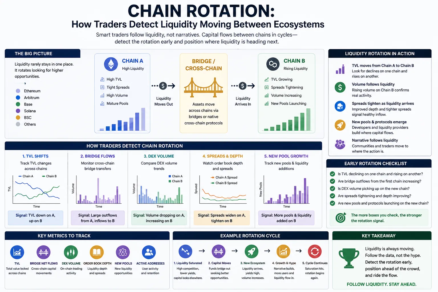 Chain Rotation: How Traders Detect Liquidity Moving Between Ecosystems