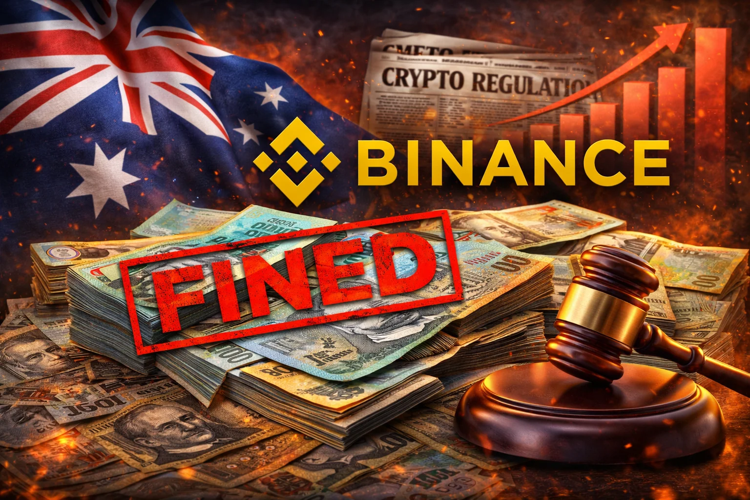 Binance faces multi-million dollar regulatory fine in Australia, highlighting ongoing legal challenges for the cryptocurrency exchange.