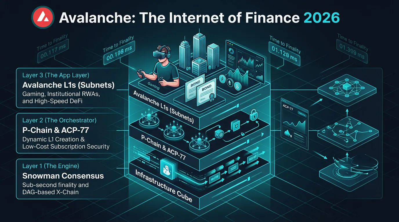Avalanche (AVAX) 2026: The Rise of Institutional L1s