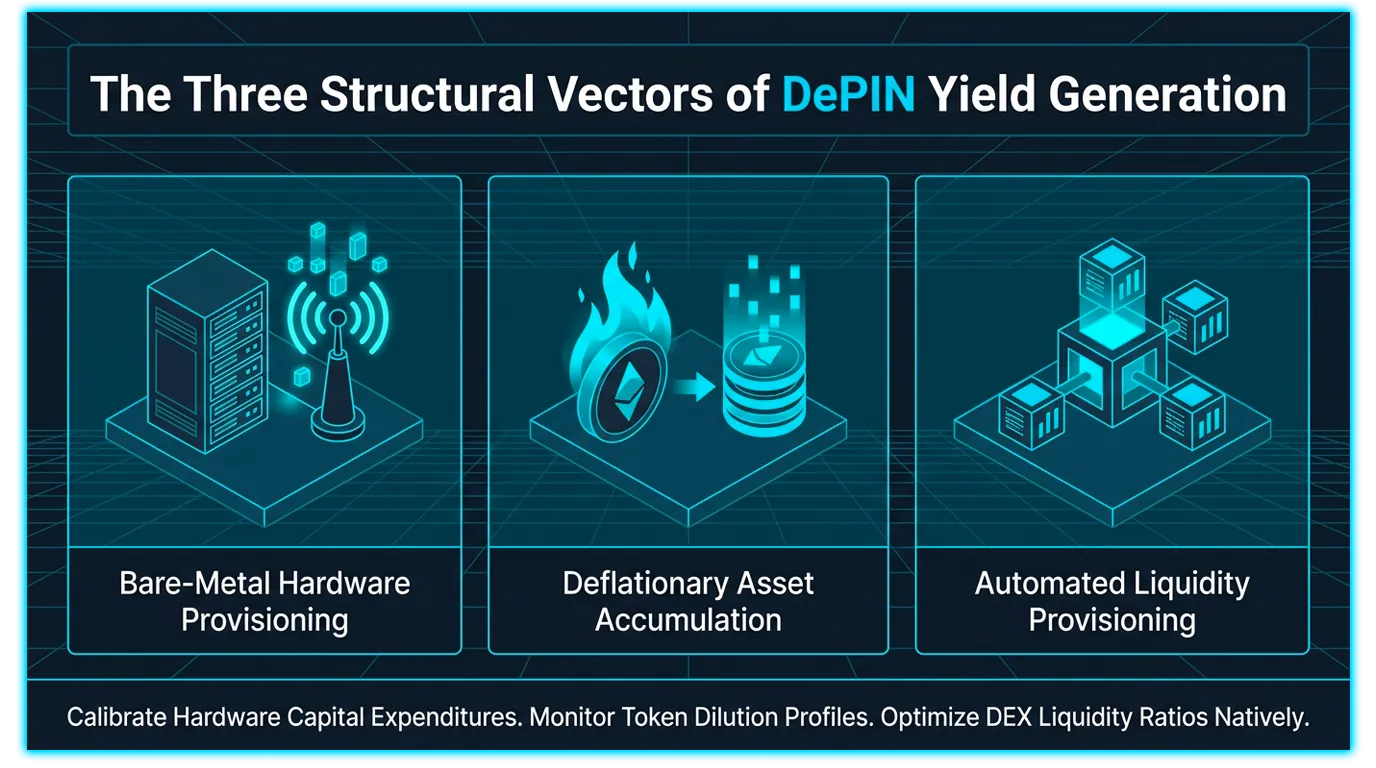 How to Earn from DePIN: Hardware vs. Tokens vs. Liquidity