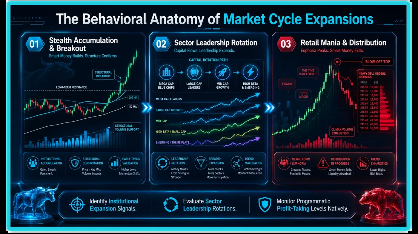 Bull market graph showing upward trends in stock prices, symbolizing investor optimism and economic growth.