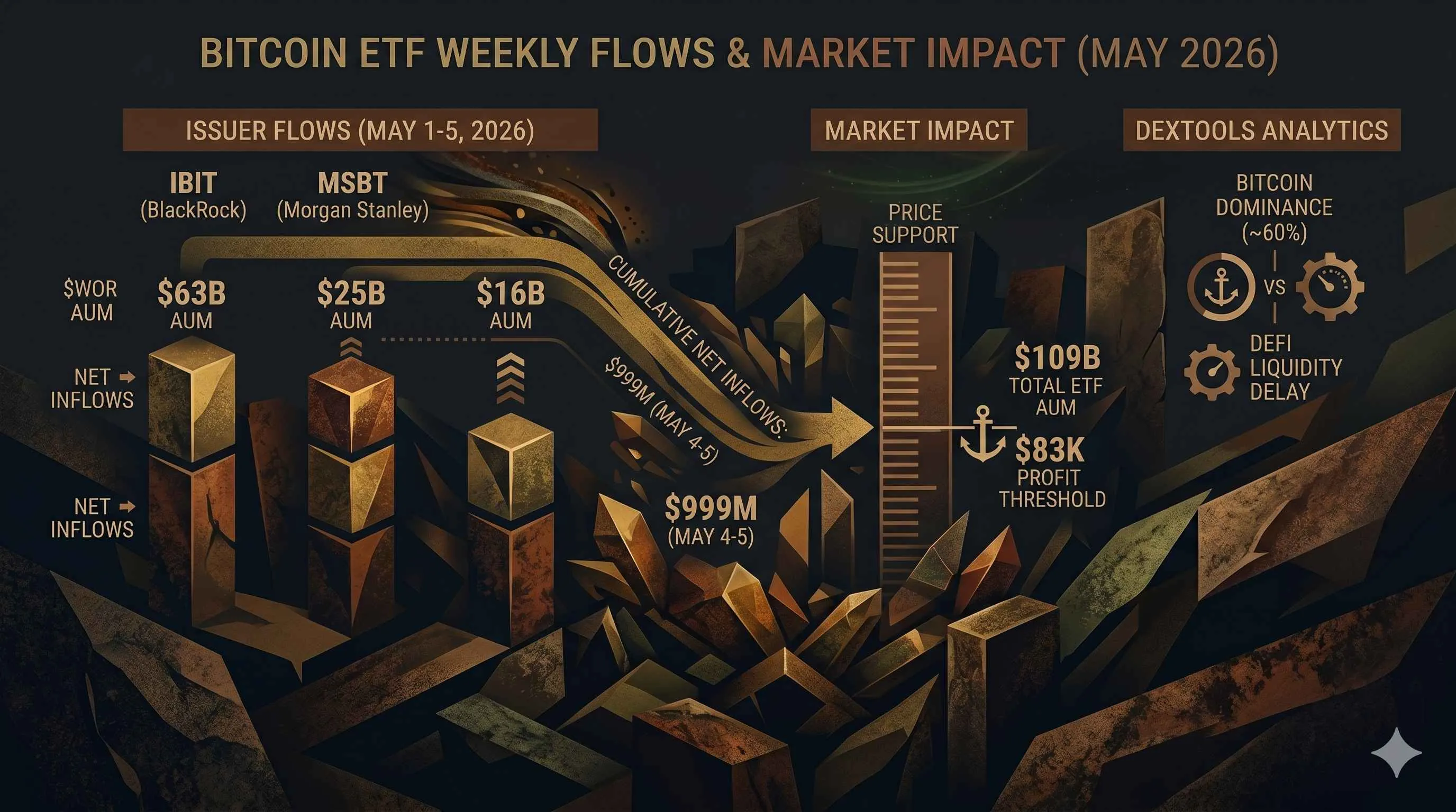 Bitcoin ETF weekly report highlights $60B in flows as Bitcoin price surpasses $80K, showcasing market resilience and growth.