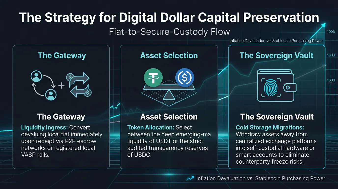 Best Stablecoins for Saving in High-Inflation Countries