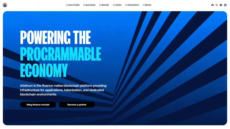 Arbitrum network portal and ecosystem