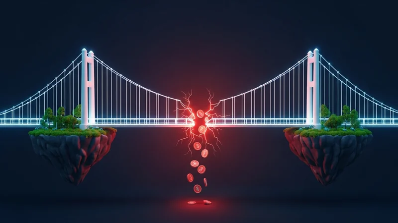 Chart illustrating cumulative cross-chain bridge hack losses reaching $340.7 million in 2026