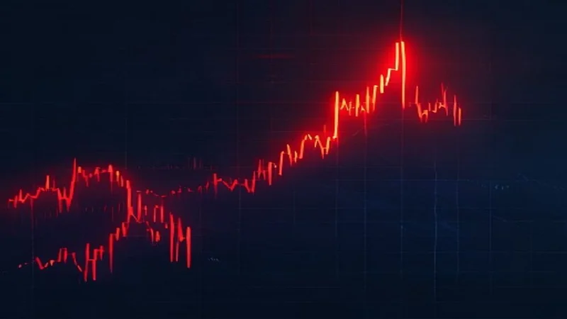 Bitcoin price chart showing a drop below $70,000 toward $67,300 on June 2, 2026