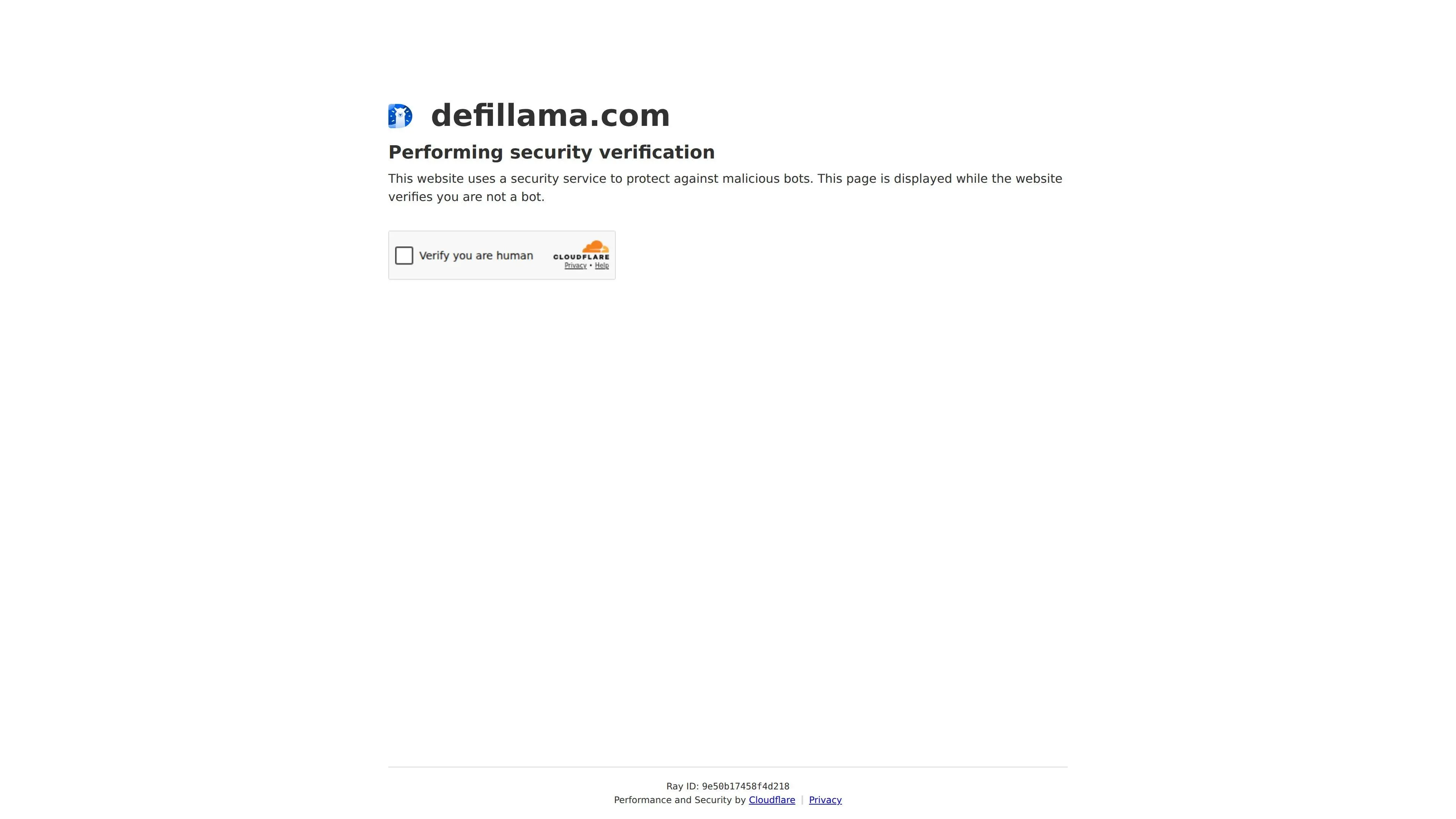 DeFi Llama chains page comparing TVL across blockchains