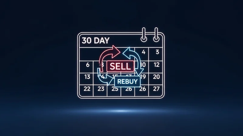 Illustration comparing stock wash sale rules with crypto property tax treatment
