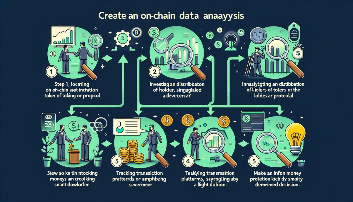 On-chain analysis workflow: find token, check holders on Etherscan, analyze on Dune, track smart money, make decision