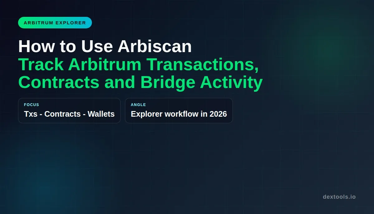 How to Use Arbiscan: Track Arbitrum Transactions, Contracts and Bridge Activity (2026)