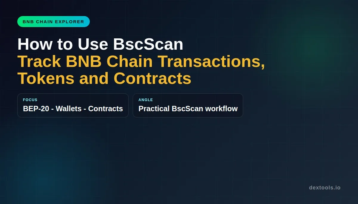 How to Use BscScan: Track BNB Chain Transactions, Tokens and Contracts (2026)