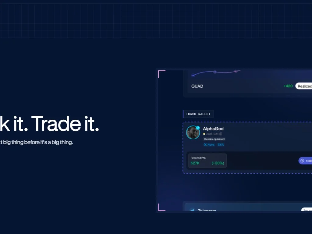 Trader receiving Cielo and Nansen Telegram alerts for cohort smart wallet entries on a new token