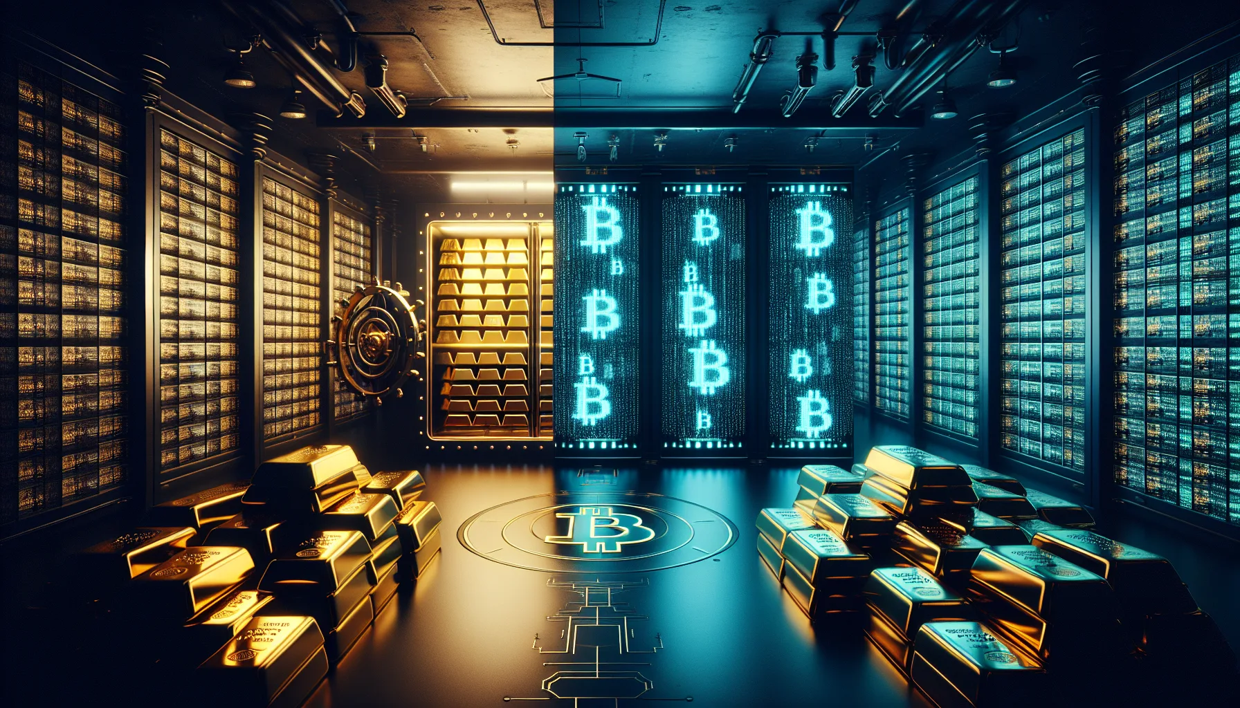 Bitcoin and gold comparison - scarcity and store of value