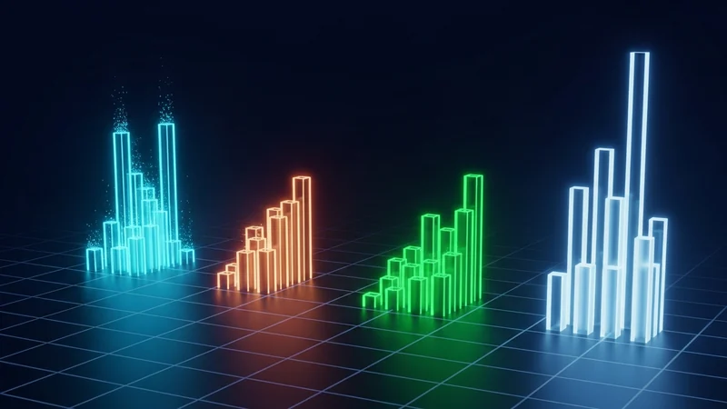 Diagram comparing trading volume that resets each period with open interest that carries over