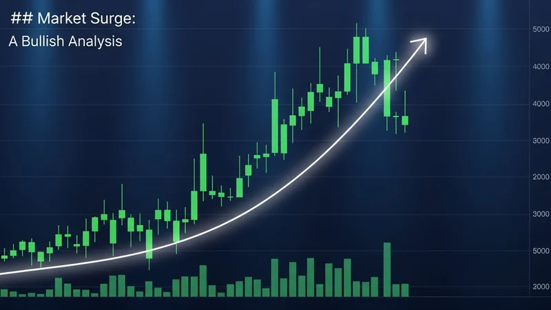 Crypto chart showing rising open interest and volume confirming a price trend