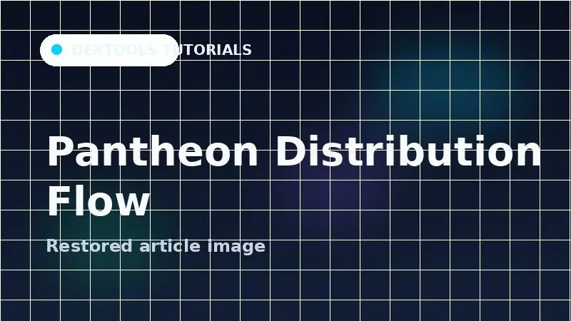 Pantheon and DEXTools collaboration for enhanced crypto distribution network and performance-driven solutions.