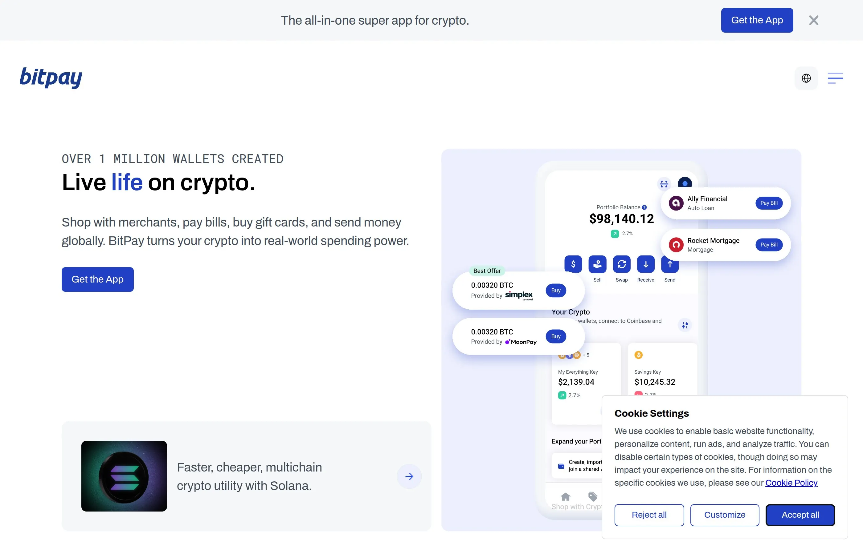 BitPay merchant payments