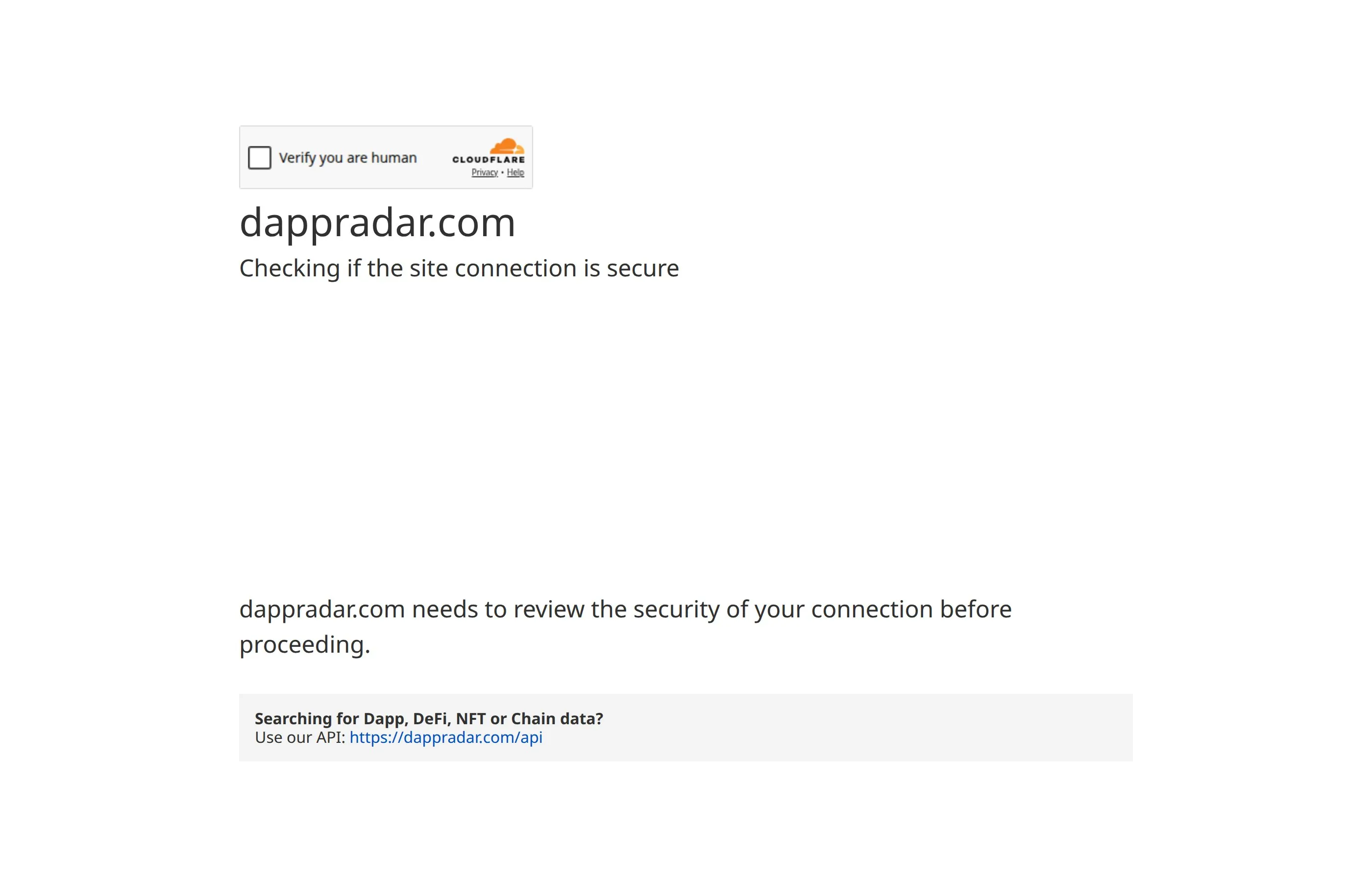 DappRadar top dApps
