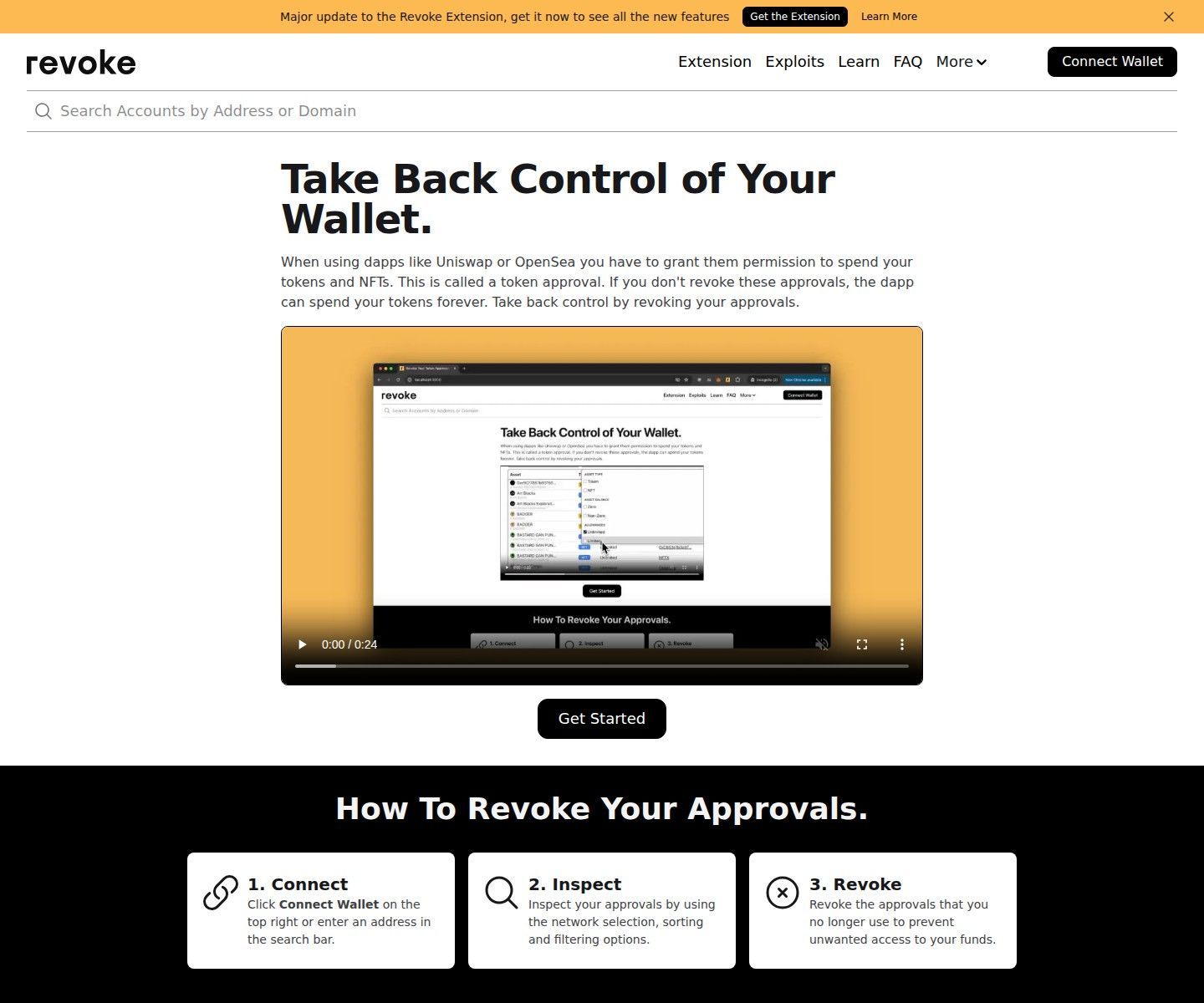 Token approvals security tutorial visual