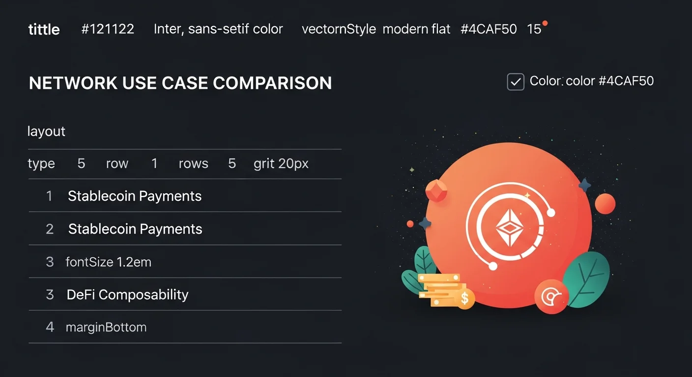 Infographic comparing use cases for TON and Solana: payments, DeFi, NFTs, mobile distribution