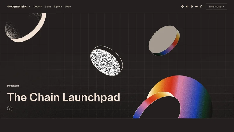 Dymension RollApp network website