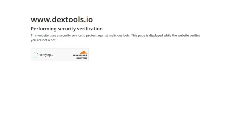 DEXTools homepage screenshot showing the platform and market intelligence interface