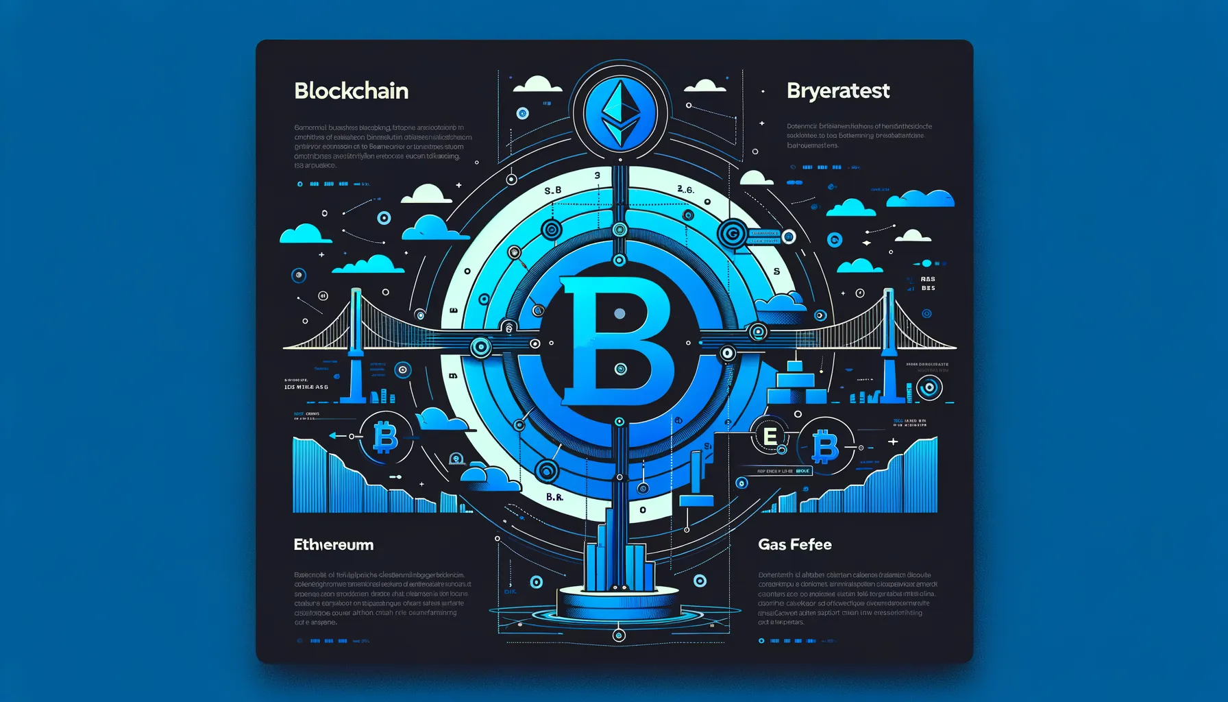 Base Chain by Coinbase Layer 2 blockchain infrastructure and bridge visualization