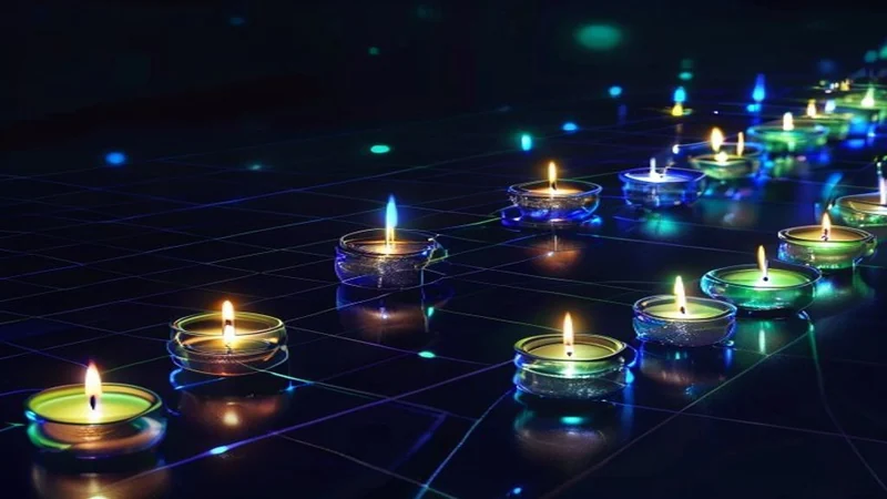 Three candle patterns and continuation setups shown on a crypto price chart