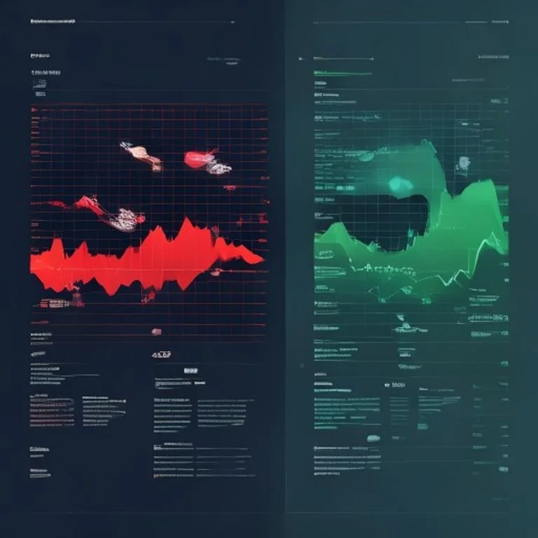 Side by side comparison of Coinglass and Hyblock liquidation zone heatmaps showing different visualization styles