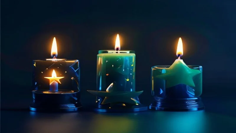 Diagram of a three candle morning star pattern forming at the bottom of a crypto downtrend