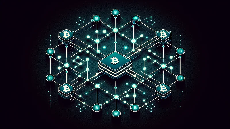 Visual showing how a transaction propagates from a wallet through multiple nodes to reach consensus