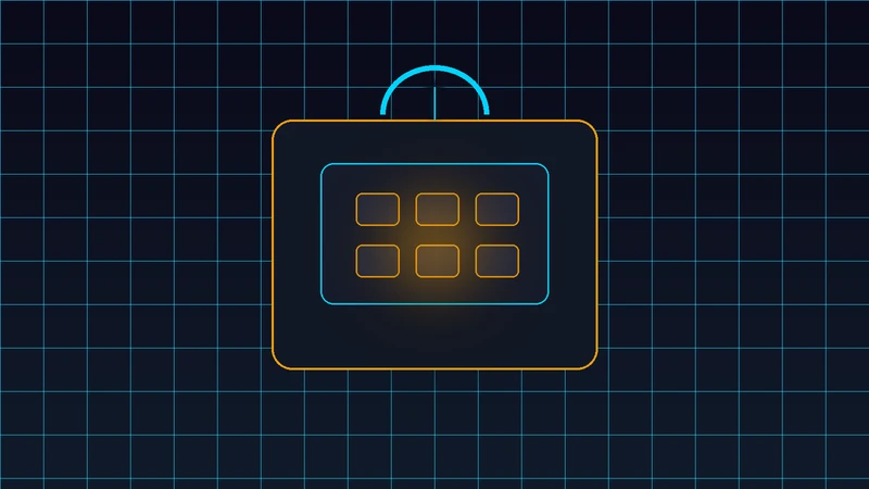 Diagram of token supply secured inside a time-lock vault