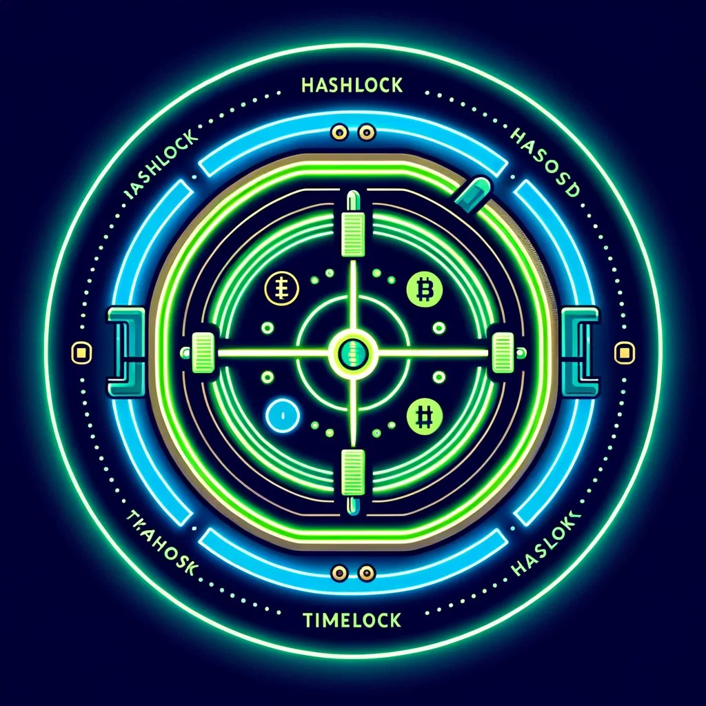 Comparison diagram showing atomic swaps versus centralized exchanges and cross-chain bridges