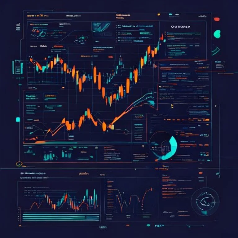 Crypto backtesting dashboard showing equity curve and trade statistics for a Bitcoin strategy
