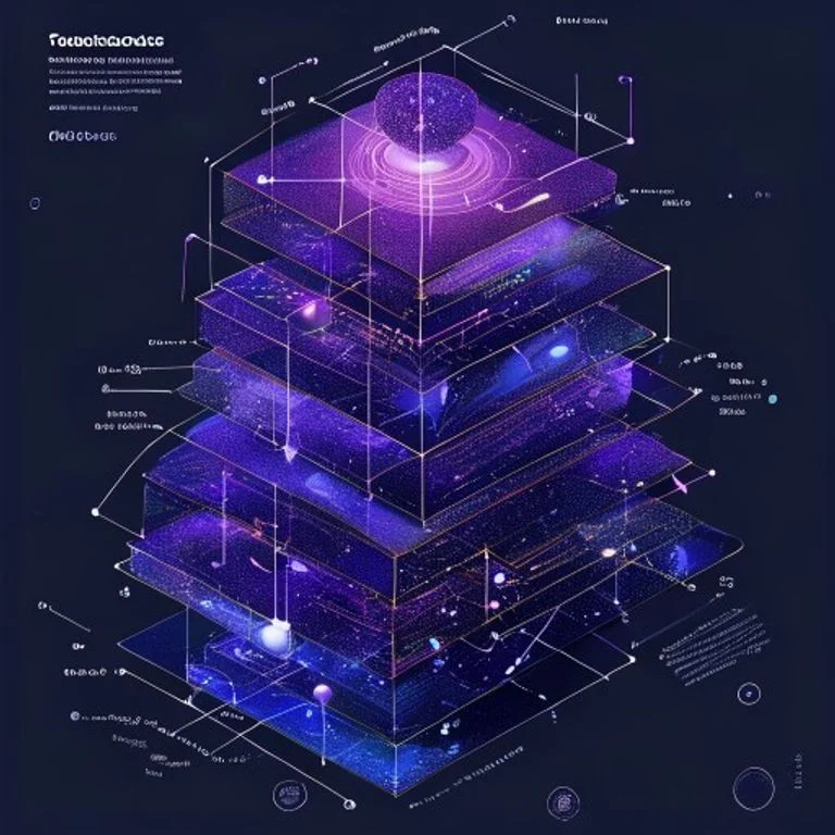 Cosmos ATOM ecosystem dashboard showing connected app-chains and IBC interoperability network