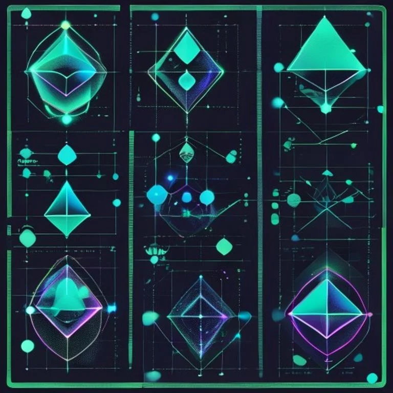 Ethereum EIP-4844 blob transaction visualization showing how rollup data is posted to L1 as temporary blobs