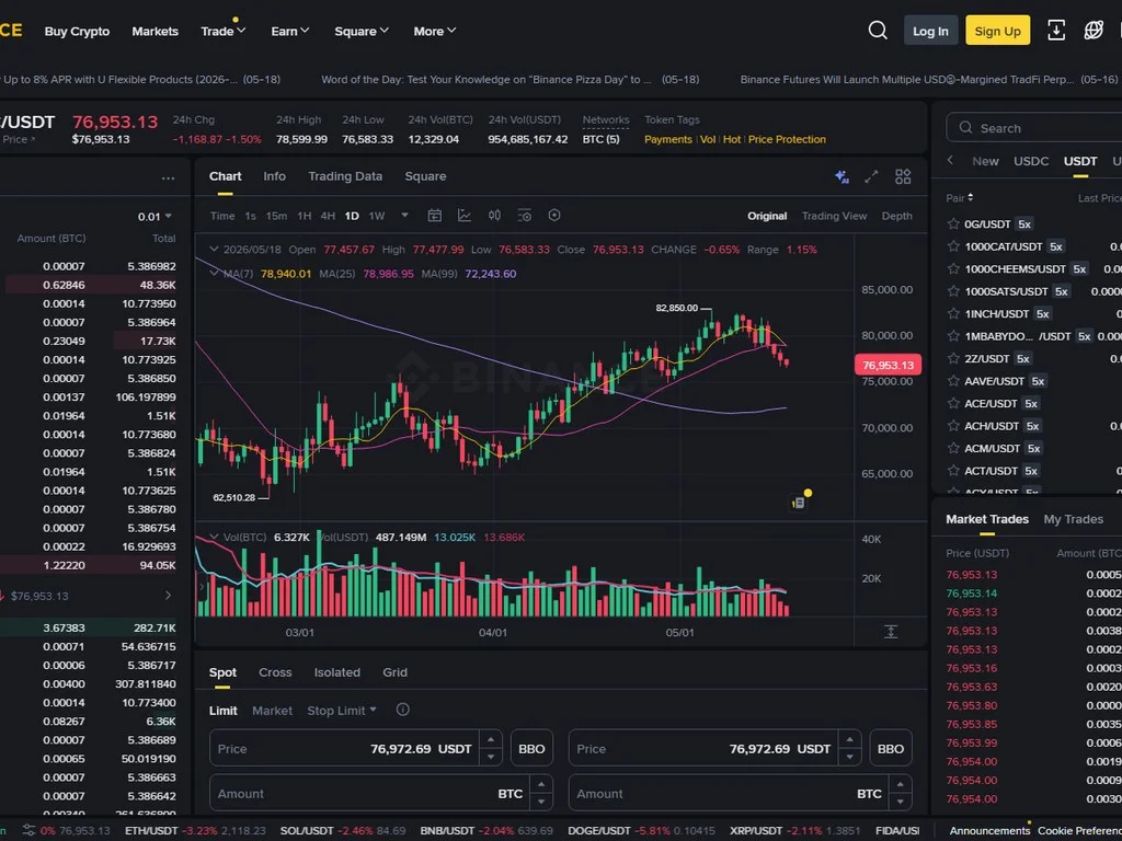 Hyperliquid perpetual DEX order book interface showing on-chain matching engine and depth