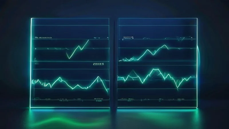 Comparison of regular and hidden RSI divergence patterns on a crypto trading chart