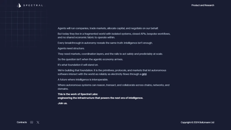 Spectral Symba no-code agent builder visual interface for composing onchain AI agents on Base and Ethereum