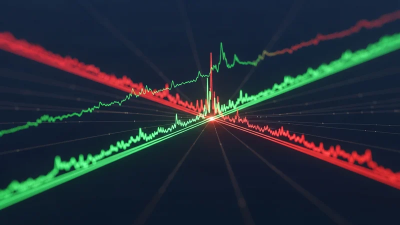 Trader using ADX with directional indicators to confirm a crypto trend setup