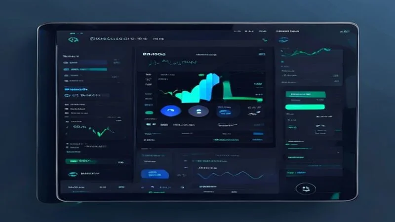 DexScreener and Solscan side-by-side charts showing TRUMP token price action and wallet movements
