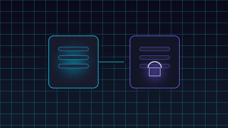 Diagram comparing editable token metadata with locked immutable metadata
