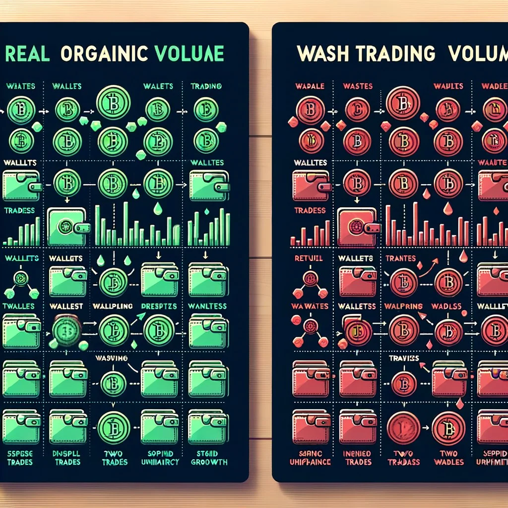 Block explorer view of recurring wallet addresses trading against each other in a DEX liquidity pool